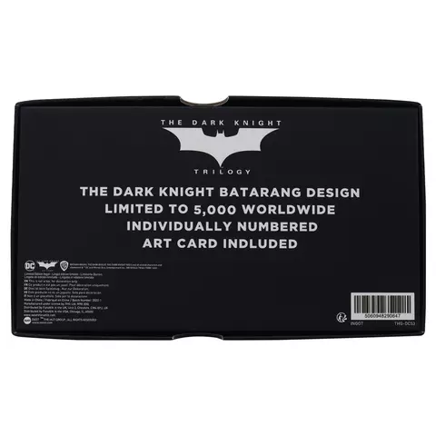 Comprar DC Comics: Réplica del Batarang de El Caballero Oscuro Limitada