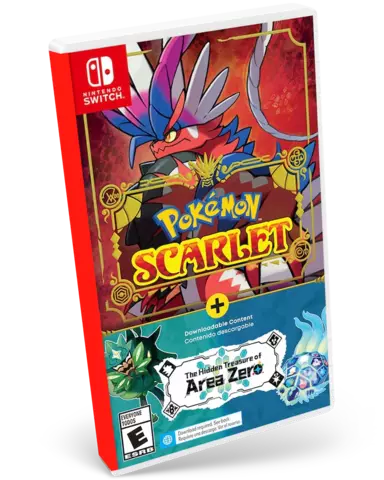 Pokemon Escarlata + The Hidden Treasure of Area Zero (DLC en Cartucho)